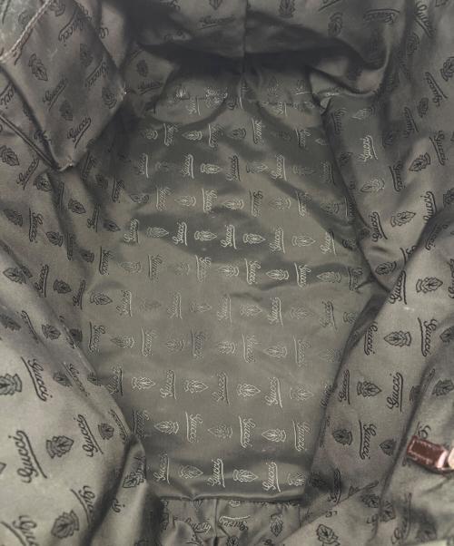 GUCCI（グッチ）GUCCI (グッチ) シェリーライン GGキャンバス トートバッグ ブラウンの古着・服飾アイテム