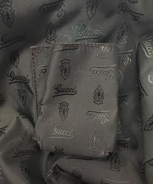 GUCCI（グッチ）GUCCI (グッチ) シェリーライン GGキャンバス トートバッグ ブラウンの古着・服飾アイテム