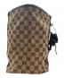 中古・古着 GUCCI (グッチ) シェリーライン GGキャンバス トートバッグ ブラウン：18000円