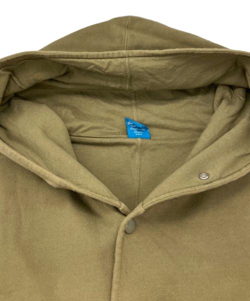 good on（グッドオン）good on (グッドオン) フーデッドコート カーキ サイズ:Mの古着・服飾アイテム