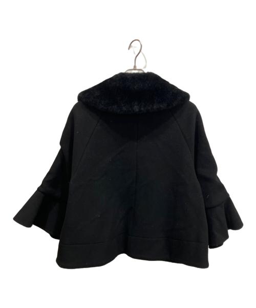 HER LIP TO（ハーリップトゥ）Her lip to (ハーリップトゥ) convertibleFauxFurTippetcoat ブラック サイズ:Sの古着・服飾アイテム