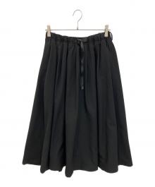 GRAMICCI×BEAMS BOY（グラミチ×ビームスボーイ）の古着「別注 ギャザー スカート」｜ブラック