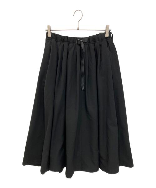 GRAMICCI（グラミチ）GRAMICCI (グラミチ) BEAMS BOY (ビームスボーイ) 別注 ギャザー スカート ブラック サイズ:Fの古着・服飾アイテム