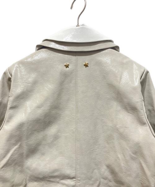 Bibiy.（ビビィ）Bibiy. (ビビィ) JENNA JACKET グレー×ホワイト サイズ:Fの古着・服飾アイテム