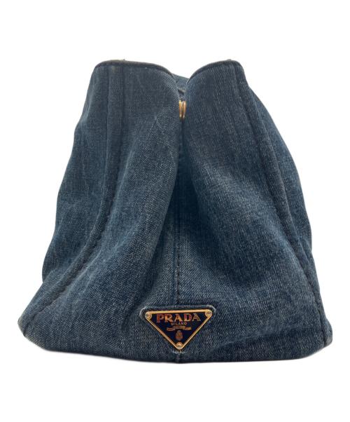 PRADA（プラダ）PRADA (プラダ) カナパデニム トートバッグ インディゴの古着・服飾アイテム