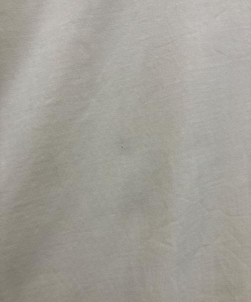 WE11DONE（ウェルダン）WE11DONE (ウェルダン) DUST DOUBLE LOGO T-SHIRT ベージュ サイズ:Lの古着・服飾アイテム