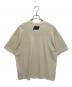 WE11DONE (ウェルダン) DUST DOUBLE LOGO T-SHIRT ベージュ サイズ:L：5000円