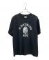A BATHING APE（アベイシングエイプ）の古着「ロゴ Tシャツ」｜ブラック