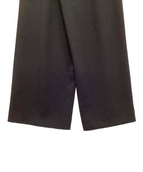 soeje（ソージュ）soeje (ソージュ) タックワイドパンツ ブラック サイズ:xsの古着・服飾アイテム