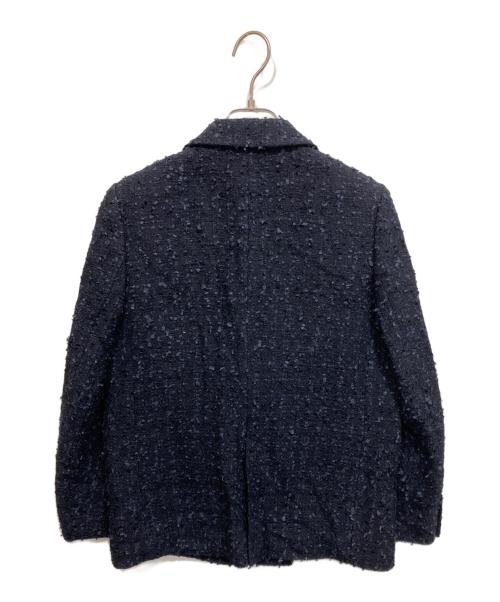 Noble（ノーブル）Noble (ノーブル) フラッグツイードピークドラペルジャケット ネイビー サイズ:36の古着・服飾アイテム