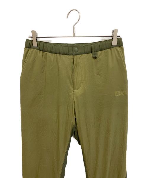 Jack Wolfskin（ジャック ウルフスキン）Jack Wolfskin (ジャック ウルフスキン) JP TECH FLEX WARM PT オリーブ サイズ:Mの古着・服飾アイテム