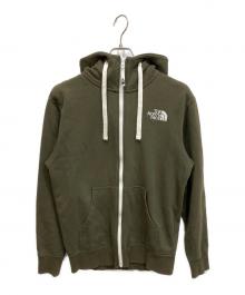 THE NORTH FACE（ザ ノース フェイス）の古着「REARVIEW FULL ZIP HOODIE  ジップパーカー」｜オリーブ