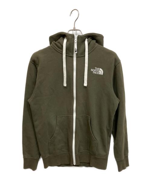 THE NORTH FACE（ザ ノース フェイス）THE NORTH FACE (ザ ノース フェイス) REARVIEW FULL ZIP HOODIE  ジップパーカー オリーブ サイズ:Mの古着・服飾アイテム