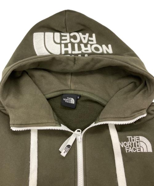 THE NORTH FACE（ザ ノース フェイス）THE NORTH FACE (ザ ノース フェイス) REARVIEW FULL ZIP HOODIE  ジップパーカー オリーブ サイズ:Mの古着・服飾アイテム