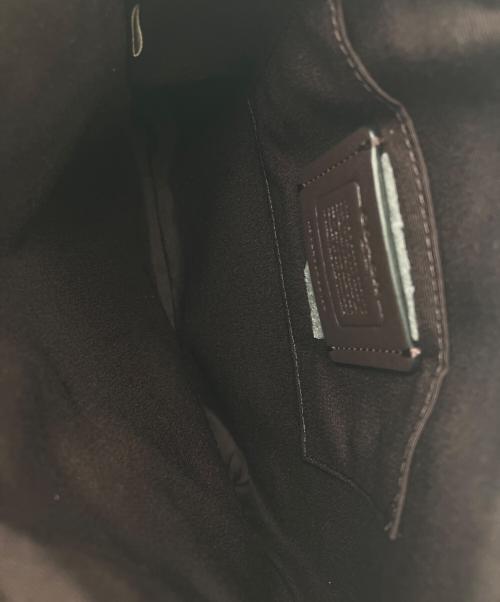 COACH（コーチ）COACH (コーチ) SIG MINI RWN FILE ショルダーバッグ ブラウンの古着・服飾アイテム