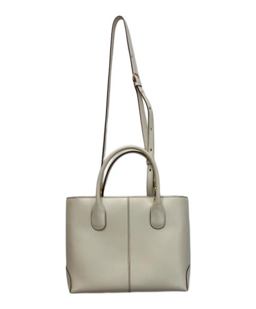 TOD'S（トッズ）TOD'S (トッズ) Di Bag ディーアイ 2WAYバッグ アイボリーの古着・服飾アイテム