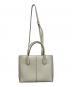 TOD'S (トッズ) Di Bag ディーアイ 2WAYバッグ アイボリー：25000円