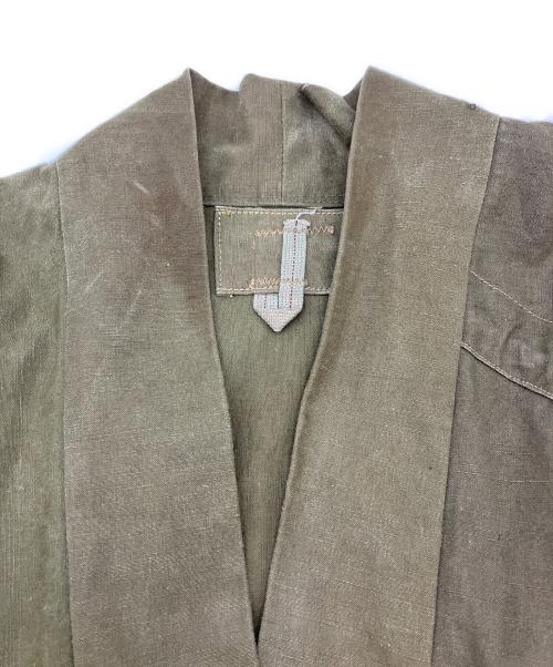 FREAK'S STORE（フリークスストア）FREAK'S STORE (フリークスストア) TAKE PRODUCT (テイクプロダクト) 法被Jacket Military tent cloth オリーブ サイズ:FREEの古着・服飾アイテム