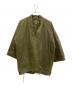 FREAK'S STORE（フリークスストア）の古着「法被Jacket Military tent cloth」｜オリーブ