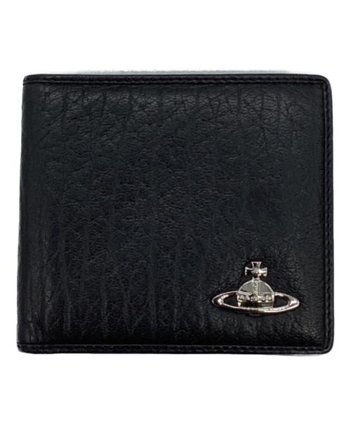 Vivienne Westwood（ヴィヴィアンウエストウッド）Vivienne Westwood (ヴィヴィアンウエストウッド) 2つ折り財布 ブラックの古着・服飾アイテム