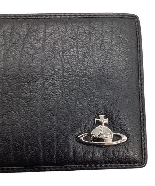 Vivienne Westwood（ヴィヴィアンウエストウッド）Vivienne Westwood (ヴィヴィアンウエストウッド) 2つ折り財布 ブラックの古着・服飾アイテム