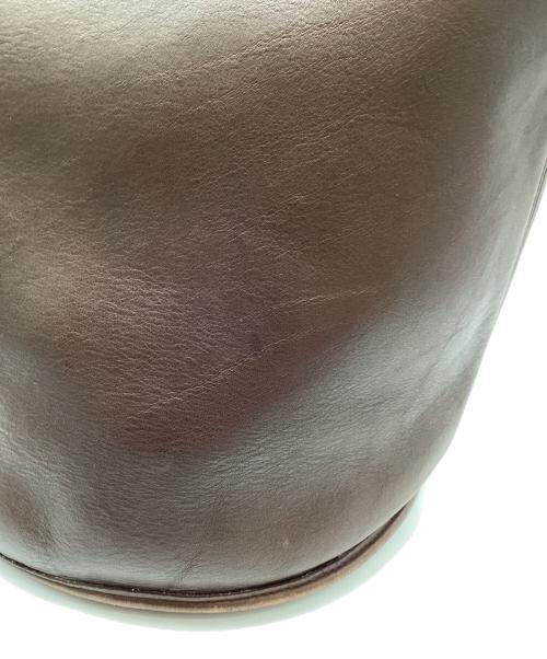 COACH（コーチ）COACH (コーチ) レザーショルダーバッグ ブラウンの古着・服飾アイテム