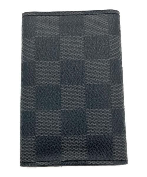 LOUIS VUITTON（ルイ ヴィトン）LOUIS VUITTON (ルイ ヴィトン) ミュルティクレ6 6連キーケース ブラックの古着・服飾アイテム