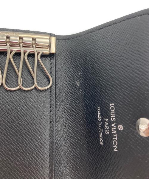 LOUIS VUITTON（ルイ ヴィトン）LOUIS VUITTON (ルイ ヴィトン) ミュルティクレ6 6連キーケース ブラックの古着・服飾アイテム