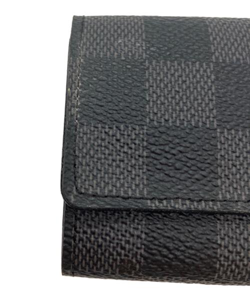 LOUIS VUITTON（ルイ ヴィトン）LOUIS VUITTON (ルイ ヴィトン) ミュルティクレ6 6連キーケース ブラックの古着・服飾アイテム
