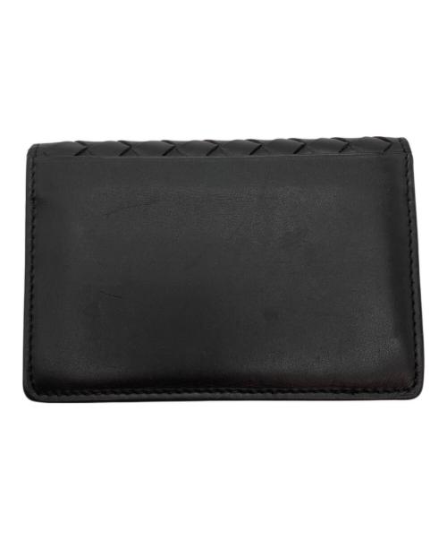 BOTTEGA VENETA（ボッテガベネタ）BOTTEGA VENETA (ボッテガベネタ) イントレチャートカードケース ブラウンの古着・服飾アイテム