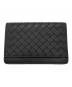 BOTTEGA VENETA（ボッテガベネタ）の古着「イントレチャートカードケース」｜ブラウン