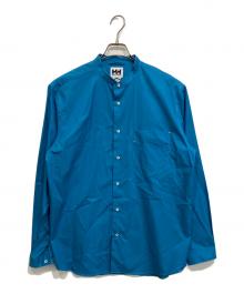 HELLY HANSEN（ヘリーハンセン）の古着「R.M.C. ウィングカラーシャツ」｜ブルー