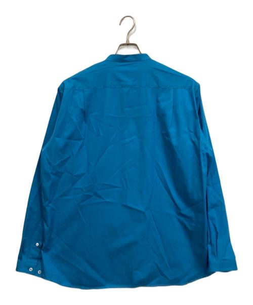 HELLY HANSEN（ヘリーハンセン）HELLY HANSEN (ヘリーハンセン) R.M.C. ウィングカラーシャツ ブルー サイズ:Lの古着・服飾アイテム