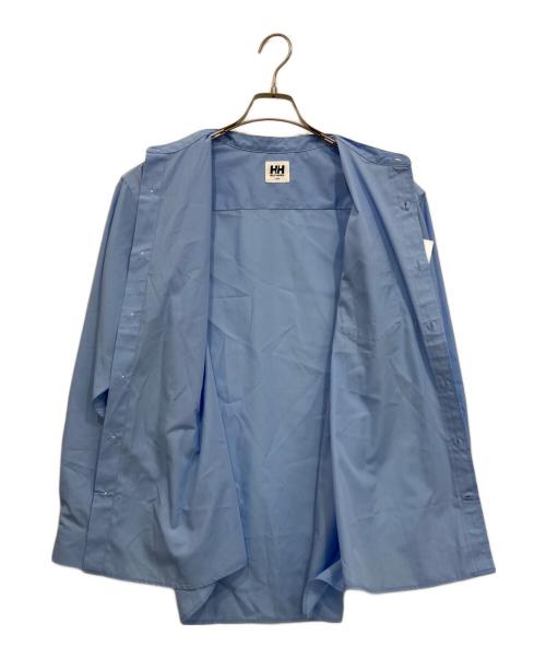 HELLY HANSEN（ヘリーハンセン）HELLY HANSEN (ヘリーハンセン) ビーグルライトマリンシャツ ブルー サイズ:Lの古着・服飾アイテム