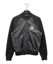 LOUIS VUITTON×NBA（ルイ ヴィトン×エヌビーエー）の古着「21AW コラボ ボンバージャケット」｜ブラック