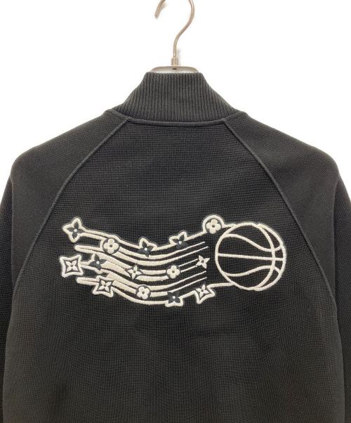 LOUIS VUITTON（ルイ ヴィトン）LOUIS VUITTON (ルイ ヴィトン) NBA (エヌビーエー) 21AW コラボ ボンバージャケット ブラック サイズ:Mの古着・服飾アイテム
