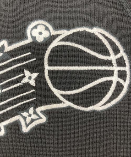 LOUIS VUITTON（ルイ ヴィトン）LOUIS VUITTON (ルイ ヴィトン) NBA (エヌビーエー) 21AW コラボ ボンバージャケット ブラック サイズ:Mの古着・服飾アイテム