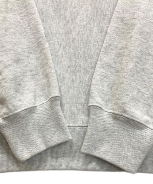STEVEN ALAN（スティーブンアラン）STEVEN ALAN (スティーブンアラン) ウラケ セットイン クルーネック スウェット ライトグレー サイズ:Mの古着・服飾アイテム
