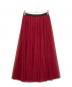 VIVIENNE TAM（ヴィヴィアンタム）の古着「チュールスカート」｜レッド