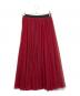VIVIENNE TAM (ヴィヴィアンタム) チュールスカート レッド サイズ:M：8000円