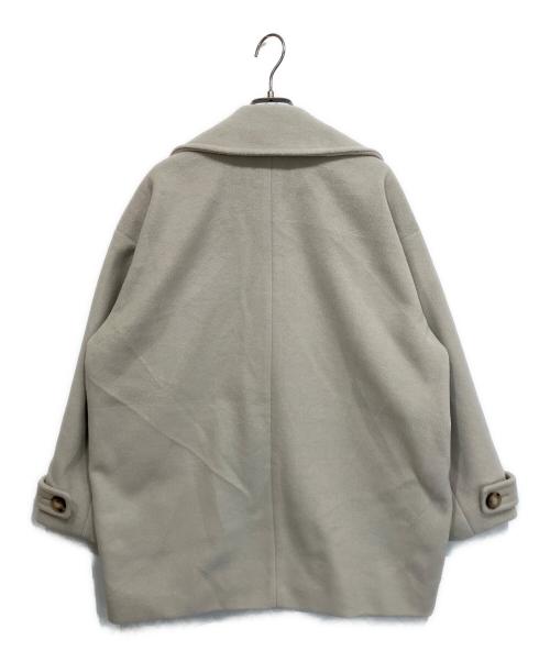 YECCA VECCA（イェッカヴェッカ）YECCA VECCA (イェッカヴェッカ) シャギーPコート アイボリー サイズ:Fの古着・服飾アイテム