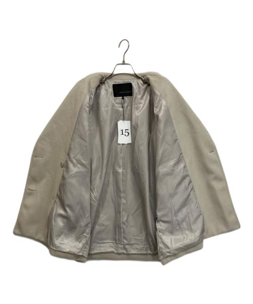 YECCA VECCA（イェッカヴェッカ）YECCA VECCA (イェッカヴェッカ) シャギーPコート アイボリー サイズ:Fの古着・服飾アイテム