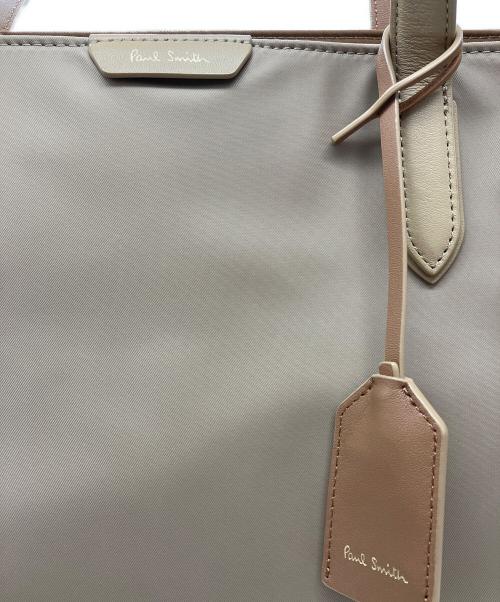 PAUL SMITH（ポールスミス）PAUL SMITH (ポールスミス) デイリー ナイロン トートバッグ ブラウンの古着・服飾アイテム