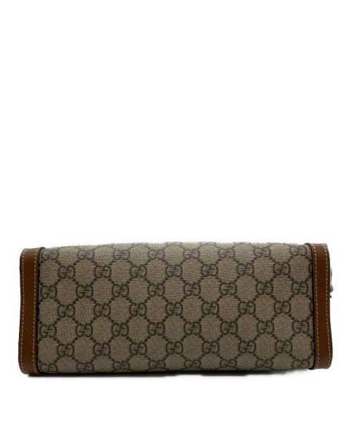 GUCCI（グッチ）GUCCI (グッチ) パドロック ミディアム トップハンドル 2WAYバッグ ブラウンの古着・服飾アイテム