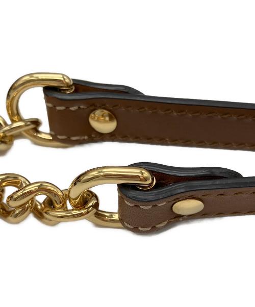 GUCCI（グッチ）GUCCI (グッチ) パドロック ミディアム トップハンドル 2WAYバッグ ブラウンの古着・服飾アイテム