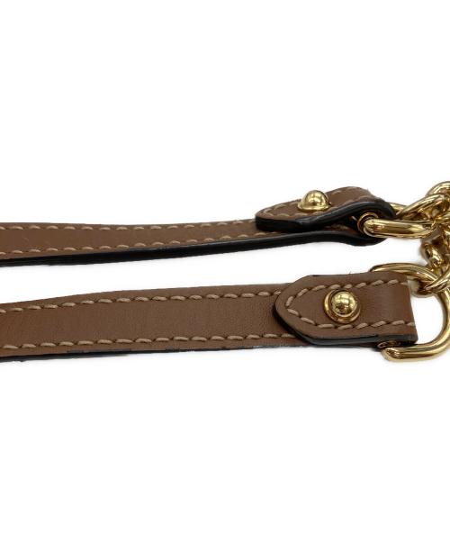 GUCCI（グッチ）GUCCI (グッチ) パドロック ミディアム トップハンドル 2WAYバッグ ブラウンの古着・服飾アイテム