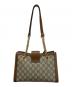 GUCCI (グッチ) パドロック ミディアム トップハンドル 2WAYバッグ ブラウン：110000円