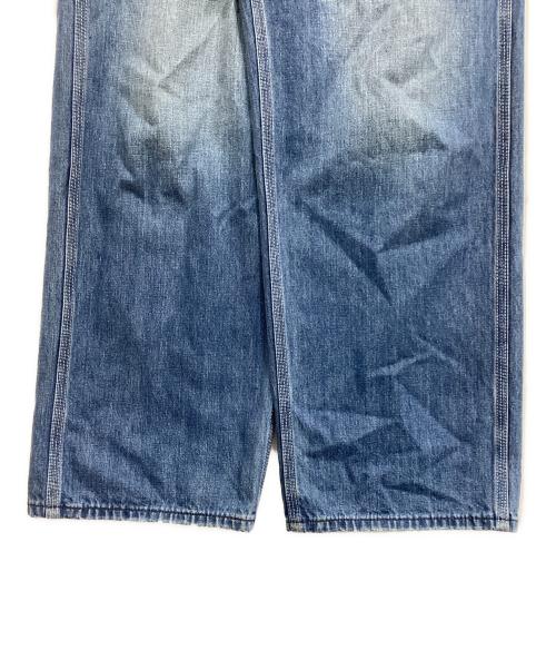 LEE（リー）LEE (リー) DUNGAREES ワイドペインターパンツ ブルー サイズ:Sの古着・服飾アイテム