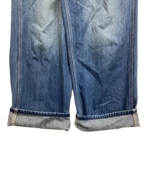 LEE（リー）LEE (リー) DUNGAREES ワイドペインターパンツ ブルー サイズ:Sの古着・服飾アイテム