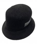 New Era×Yohji Yamamoto pour hommeニューエラ×ヨウジヤマモト プールオム）の古着「BUCKET YYFM LPATCH バケットハット」｜ブラック